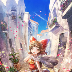 This is a pixiv picture whose title is アンダルシアの風.