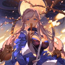 This is a pixiv picture whose title is Belfast.