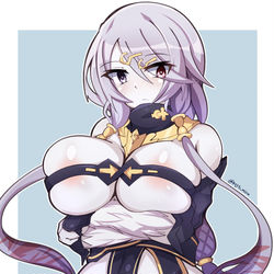 This is a pixiv picture whose title is L.