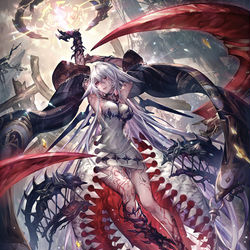 This is a pixiv picture whose title is 【シャドウバース】母なる君.