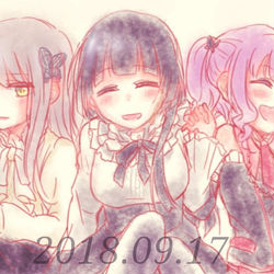 This is a pixiv picture whose title is バンドリガルパついろぐ9.