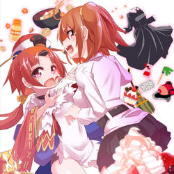 This is a pixiv picture whose title is 紅閻魔ちゃんを甘やかしたい!!.