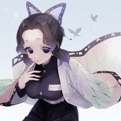 This is a pixiv picture whose title is 🦋🦋🦋.