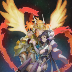 This is a pixiv picture whose title is hibimiku gear.