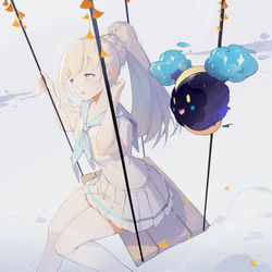 This is a pixiv picture whose title is Lillie.