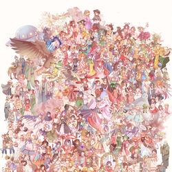 This is a pixiv picture whose title is 東方Project2019.