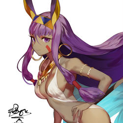 This is a pixiv picture whose title is ニトクリス＆メディア〔リリィ〕.