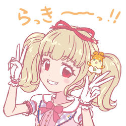 This is a pixiv picture whose title is アイカツ色々落書き.