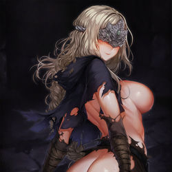 This is a pixiv picture whose title is 火防女(Fire Keeper)!.