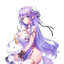 This is a pixiv picture whose title is 碧蓝航线.
