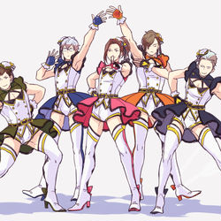 This is a pixiv picture whose title is sideM詰め・２.