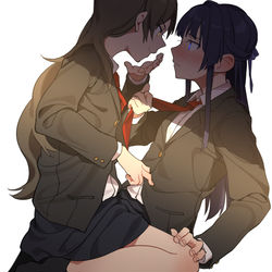 This is a pixiv picture whose title is 志保と静香.