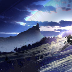 This is a pixiv picture whose title is Riding.