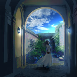This is a pixiv picture whose title is freetime.