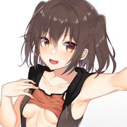 This is a pixiv picture whose title is 自撮り川内さん.