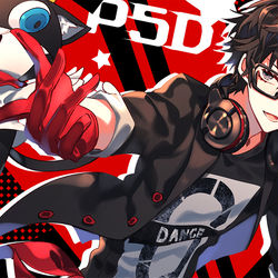 This is a pixiv picture whose title is P5D.