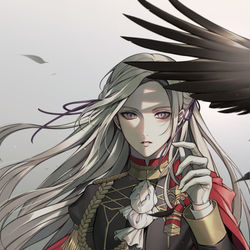 This is a pixiv picture whose title is エーデルガルト.