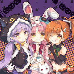 This is a pixiv picture whose title is トリックオアトリート！.