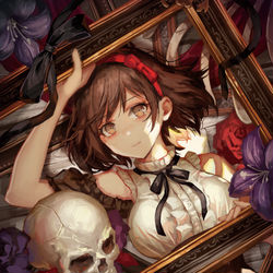This is a pixiv picture whose title is 存在根拠.