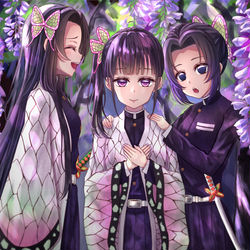 This is a pixiv picture whose title is 鬼滅の刃.