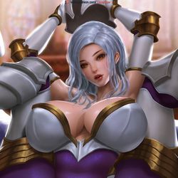 This is a pixiv picture whose title is [LoL] Kayle_Preview.