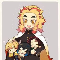 This is a pixiv picture whose title is 鬼滅のらくがきログ.