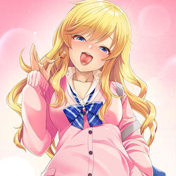 This is a pixiv picture whose title is 【124】ゴシップガール.
