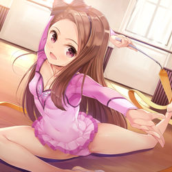 This is a pixiv picture whose title is 伊織のグラビア撮影.