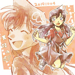This is a pixiv picture whose title is 天使の日2019.
