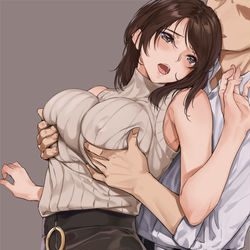 This is a pixiv picture whose title is ガバッ.