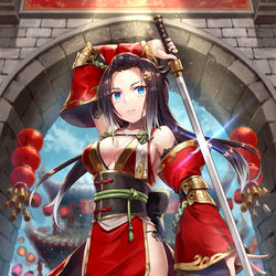 This is a pixiv picture whose title is 【神界のヴァルキリー】ななくさ.