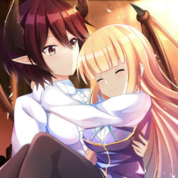This is a pixiv picture whose title is グレア＆アン.