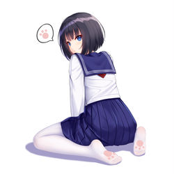 This is a pixiv picture whose title is cat(>^ω^<).