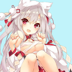 This is a pixiv picture whose title is 夕立.