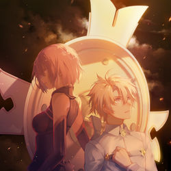 This is a pixiv picture whose title is FGOアニメ放送おめでとう.