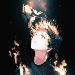 This is a pixiv picture whose title is 夢蝶.