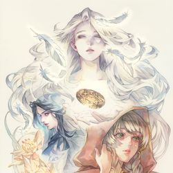 This is a pixiv picture whose title is Witch Glinde.