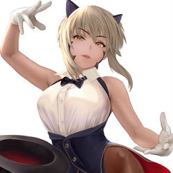 This is a pixiv picture whose title is 乳上.