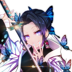 This is a pixiv picture whose title is 胡蝶しのぶv1.