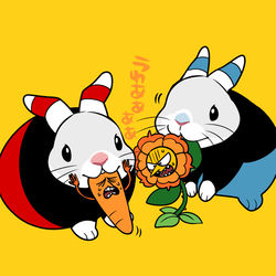 This is a pixiv picture whose title is カップヘッドまとめ.
