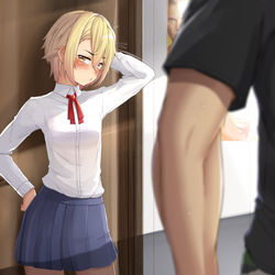 This is a pixiv picture whose title is うちの雛子ちゃん達を愛でて欲しい紹介絵②「あなた」あかねの場合.