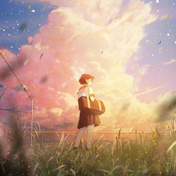 This is a pixiv picture whose title is 私の幽霊.