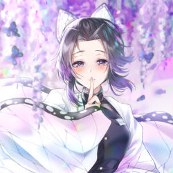 This is a pixiv picture whose title is 『内緒ですよ？』.