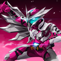 This is a pixiv picture whose title is 『フォースライズ！』.