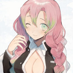 This is a pixiv picture whose title is みつりちゃ～.