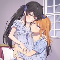 This is a pixiv picture whose title is 実在の人物とは関係ないはるりさ.
