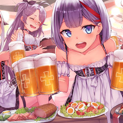 This is a pixiv picture whose title is Oktoberfest.