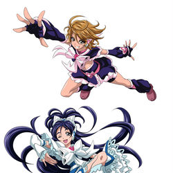 This is a pixiv picture whose title is ふたりはプリティギア.