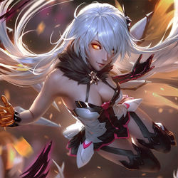 This is a pixiv picture whose title is Herrscher of the Void.