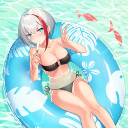 This is a pixiv picture whose title is 水着シュペーちゃん.